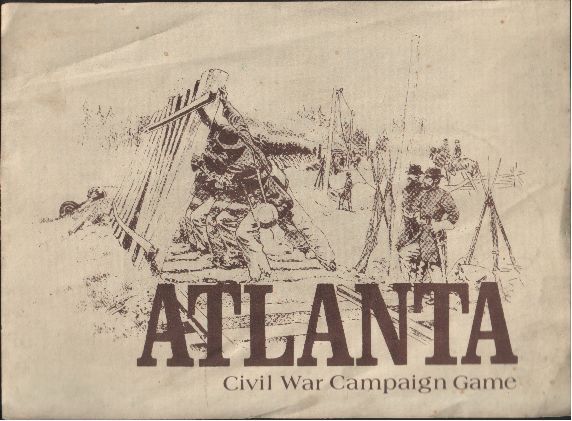 Coperta Atlanta: Civil War Campaign Game
