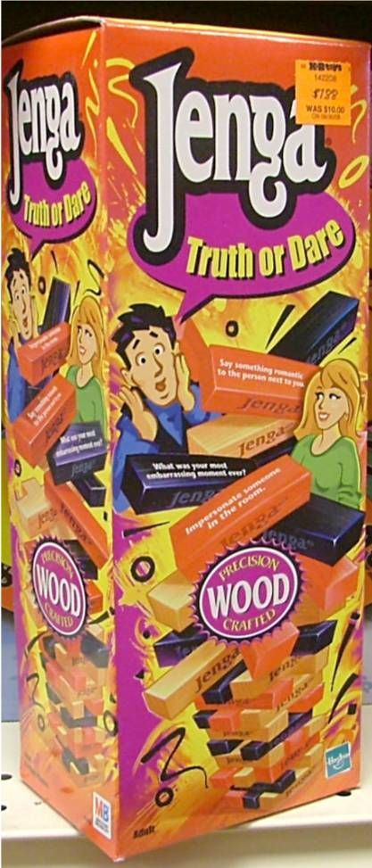 Jenga: Truth or Dare box art