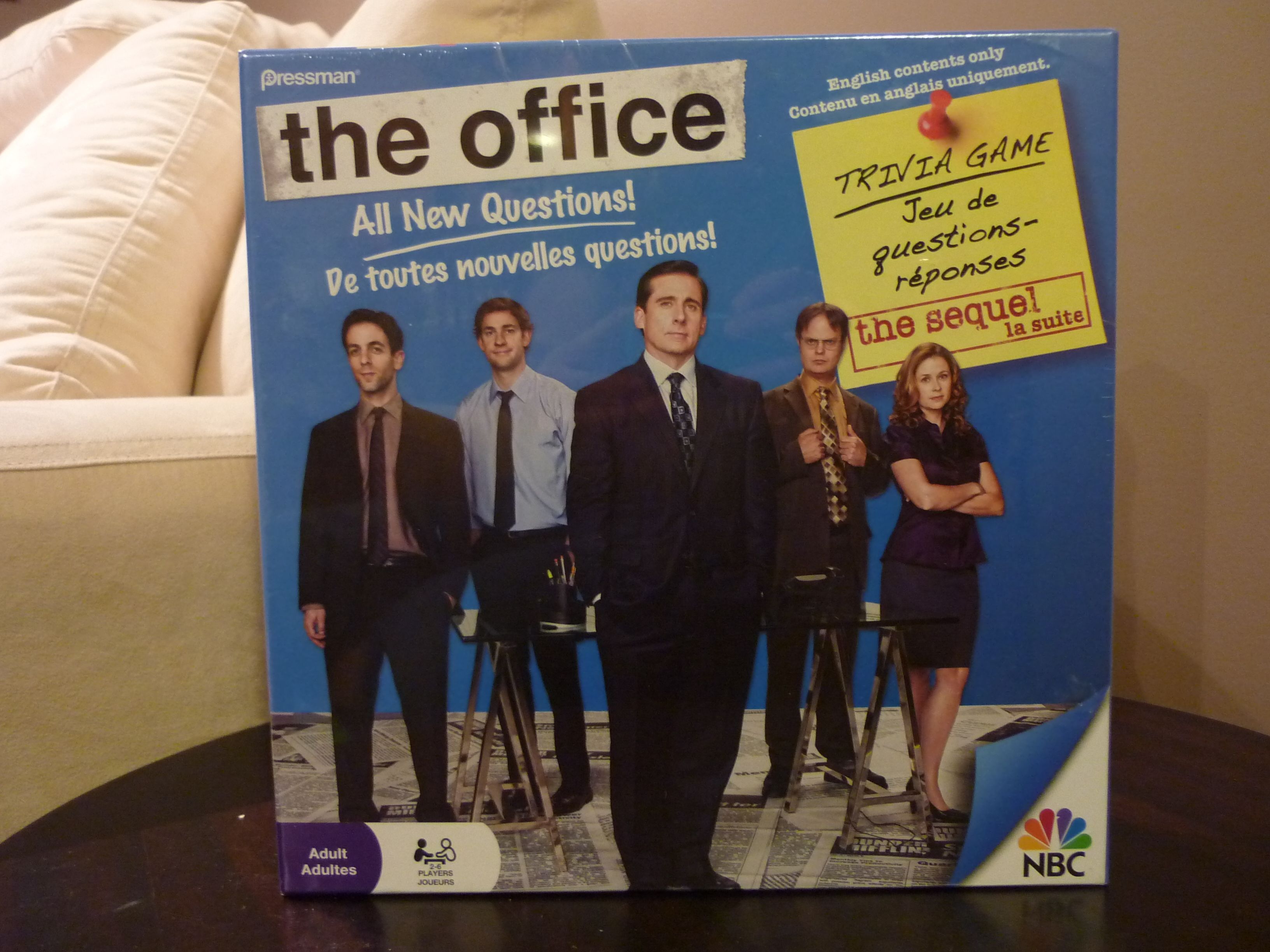 The Office Trivia Game: The Sequel box art