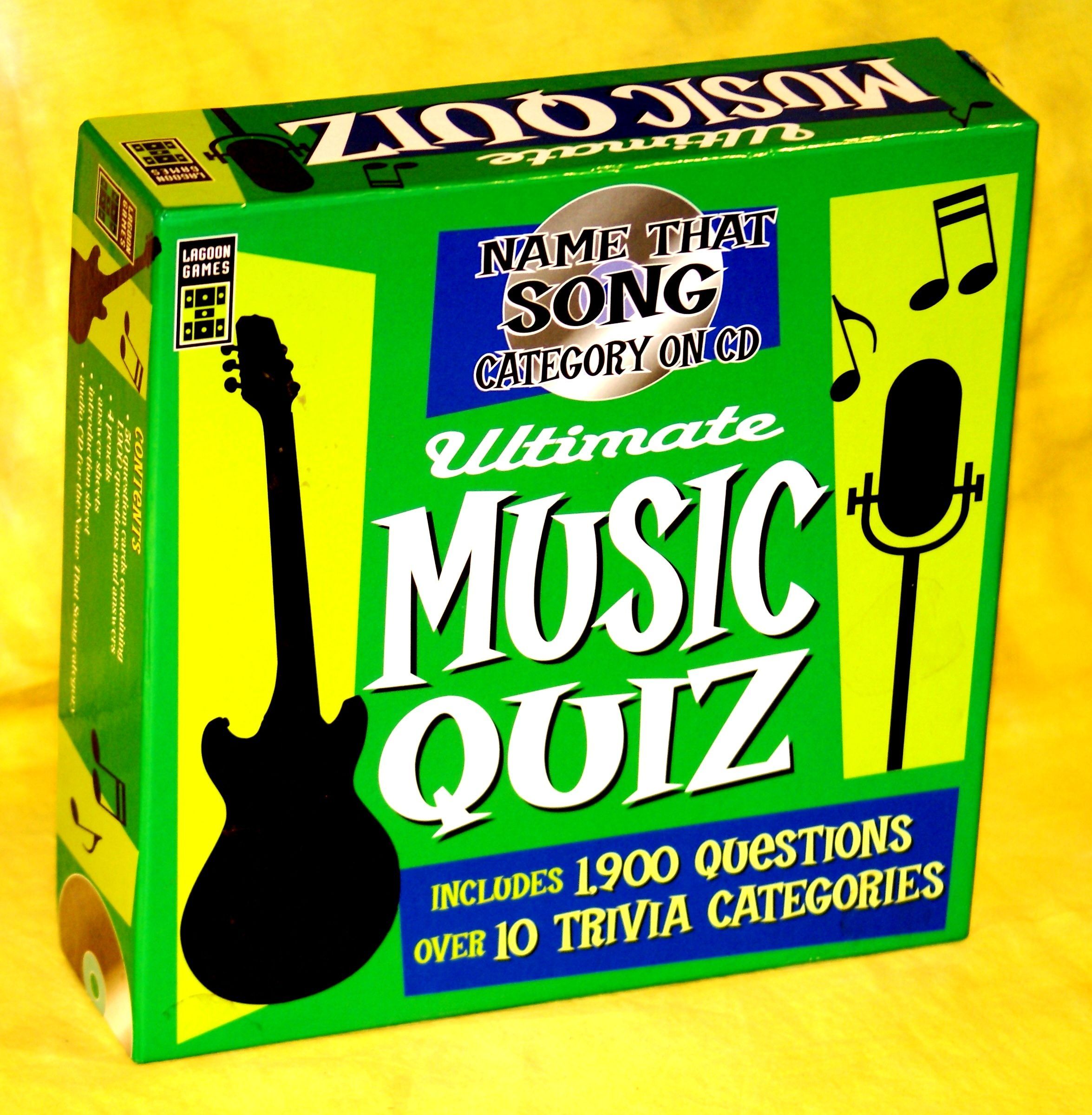 Ultimate Music Quiz box art