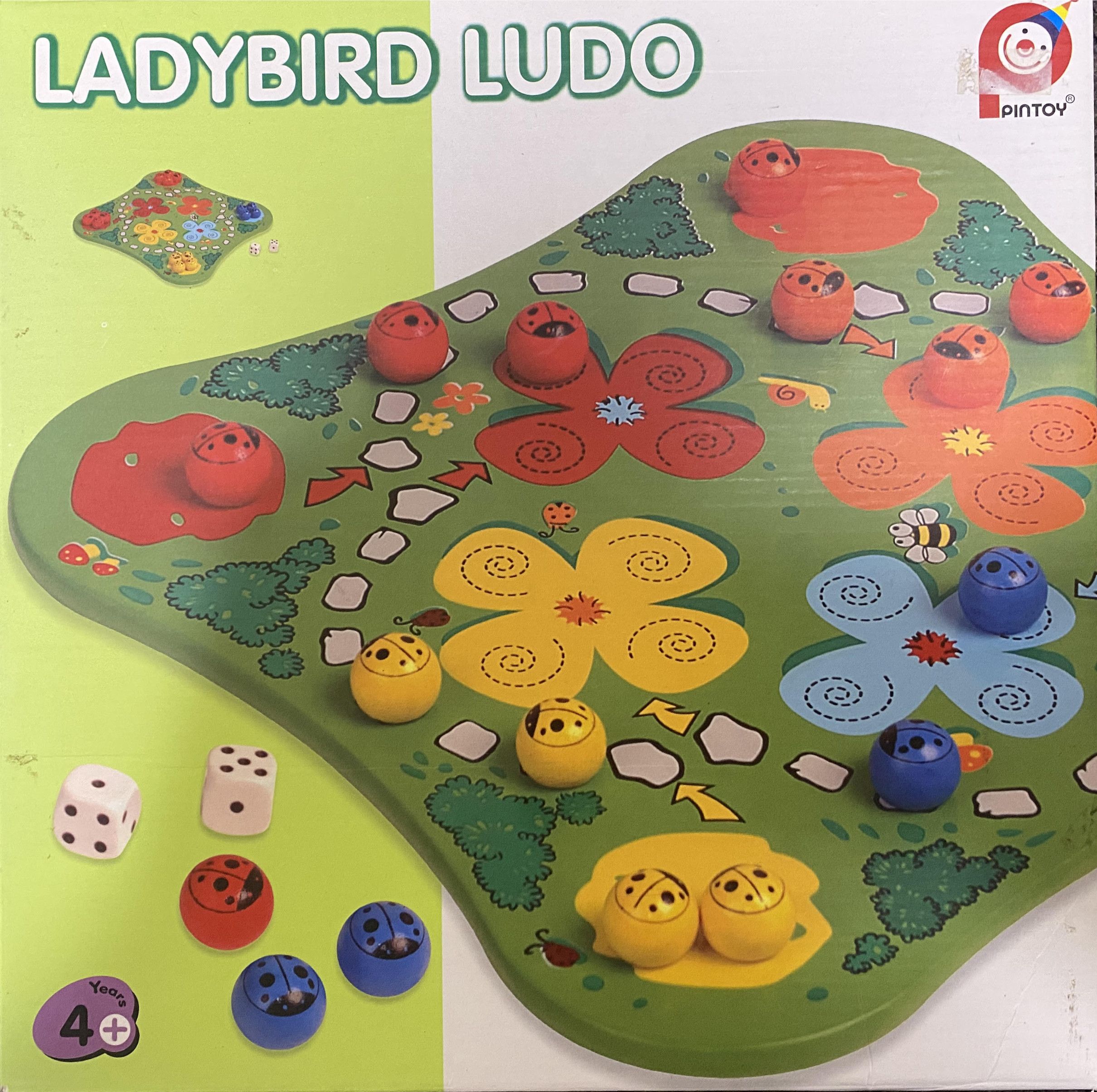 Ladybird Ludo doboz