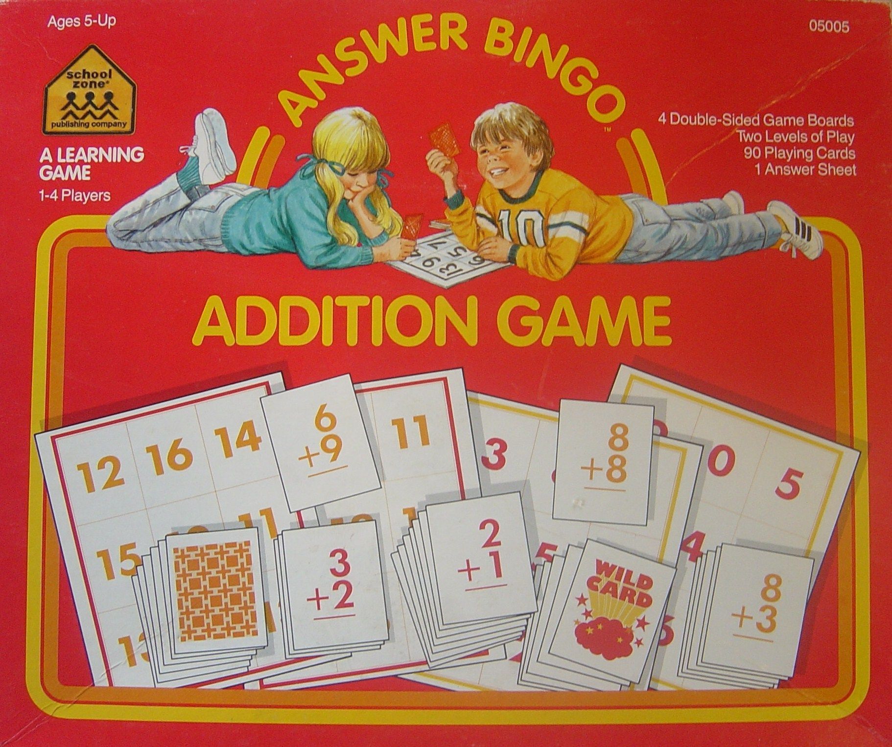 Answer Bingo: Addition Game doboz