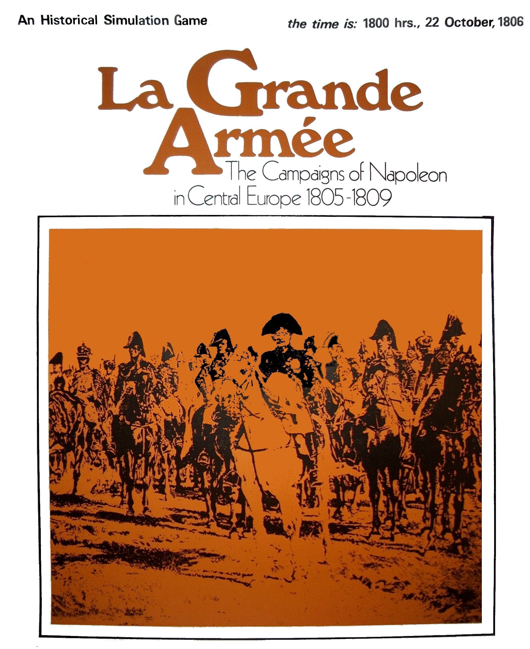La Grande Armée: The Campaigns of Napoleon in Central Europe box art
