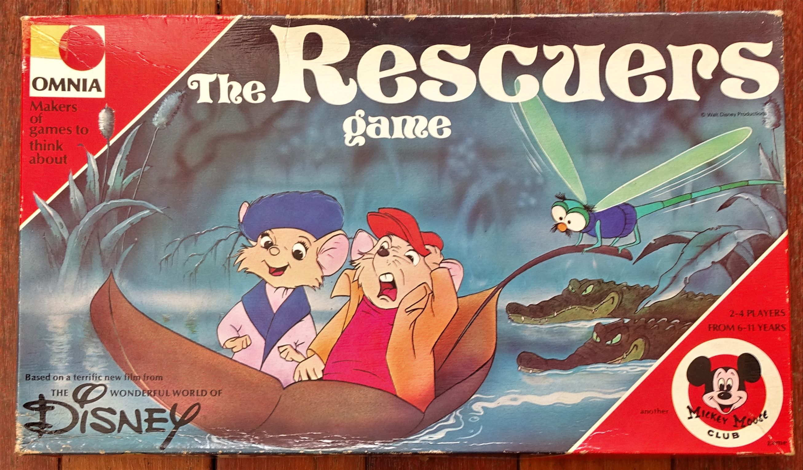 The Rescuers box art