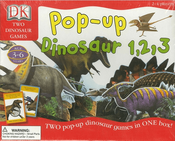 Pop-Up Dinosaur 1,2,3 box art
