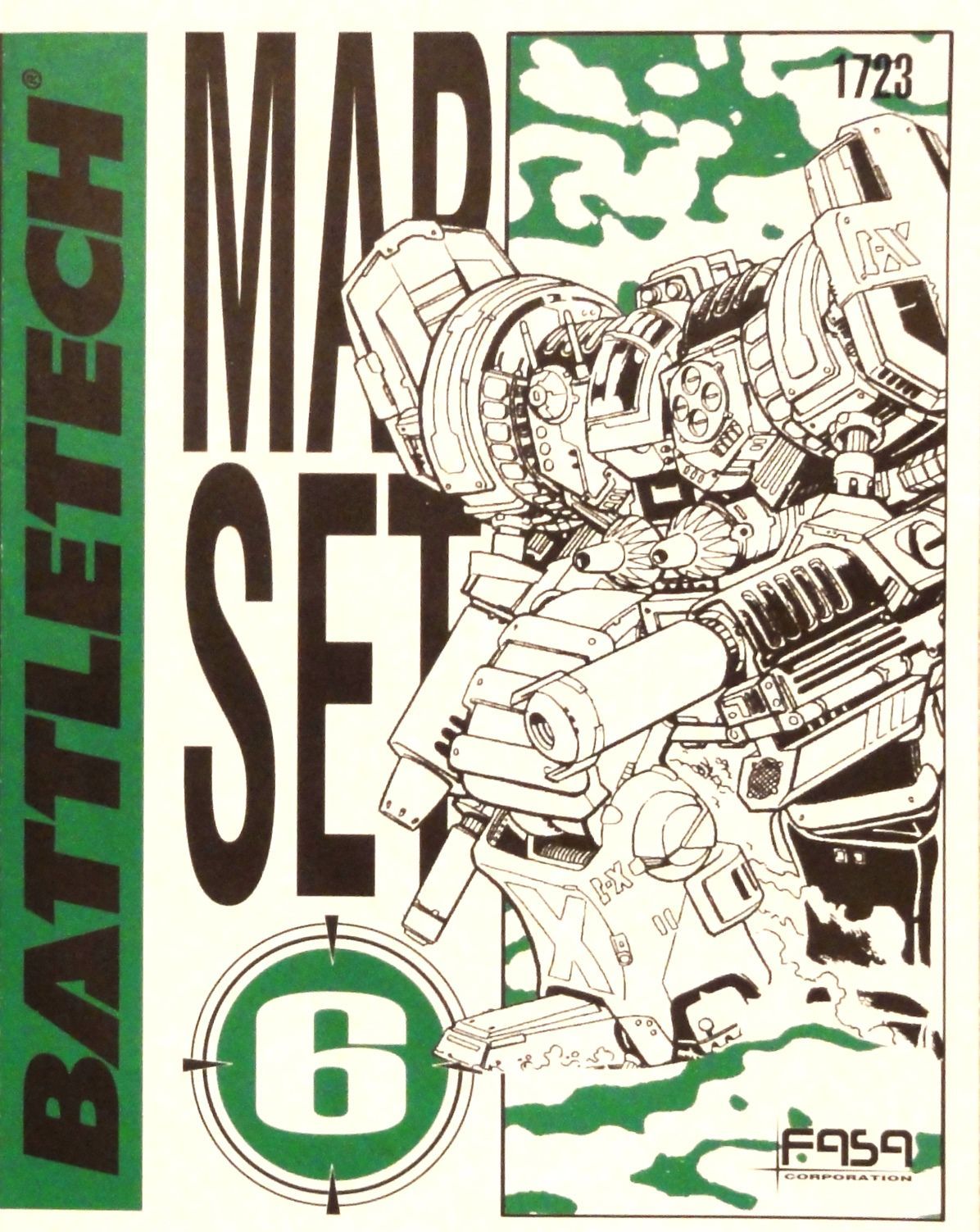 Coperta BattleTech: Map Set 6