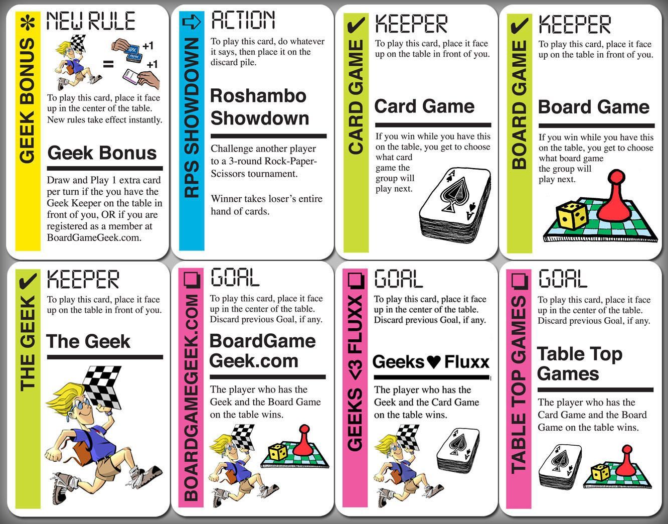 Fluxx: BoardGameGeek Expansion box art