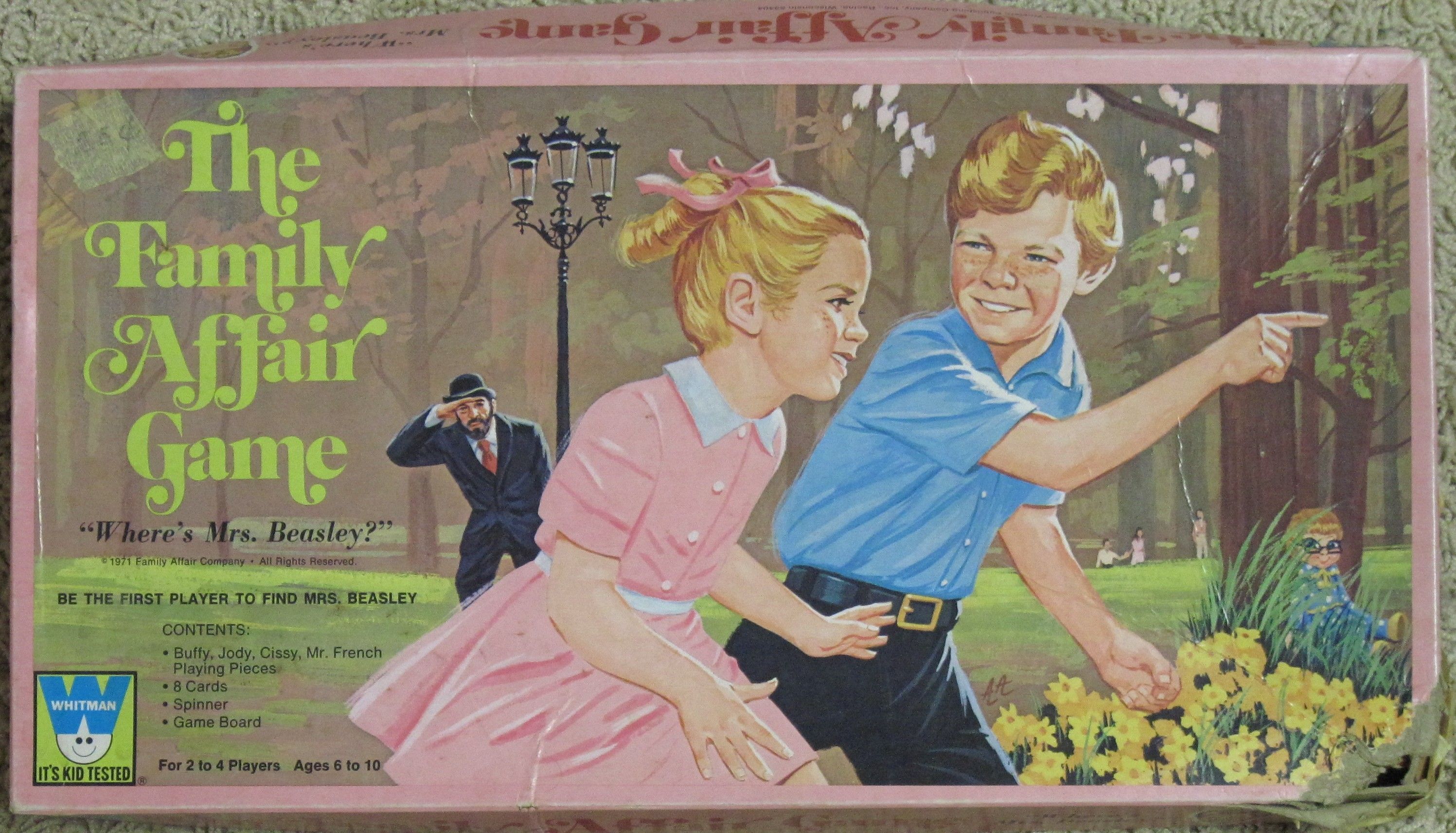 The Family Affair Game box art