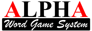 Alpha Word Game System box art