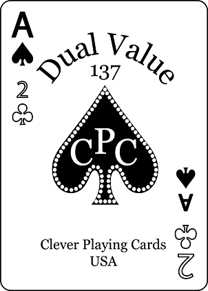 Dual Value Playing Cards doboz
