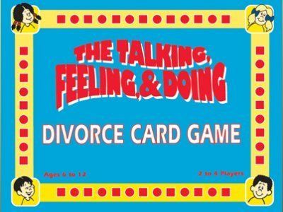 The Talking, Feeling and Doing Divorce Card Game box art