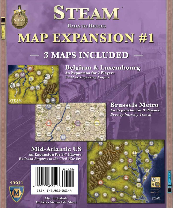 Steam: Map Expansion #1 doboz