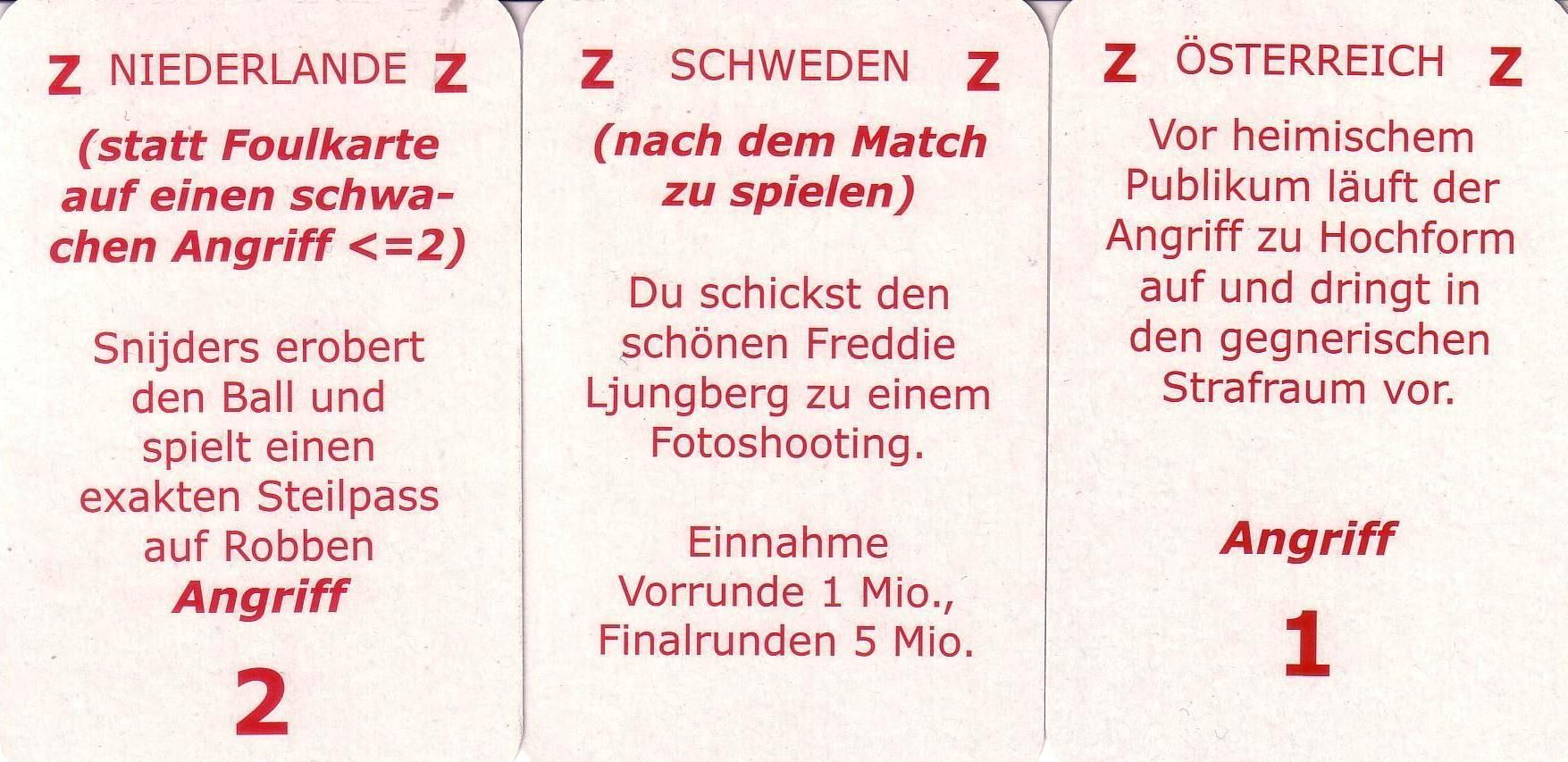 Millionen von Schwalben: Sonderkarten Euro2008 box art