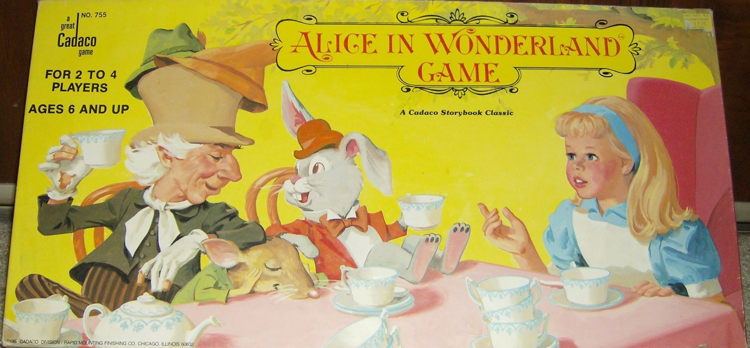 Coperta Alice in Wonderland Game