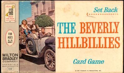 Set Back: The Beverly Hillbillies Card Game box art