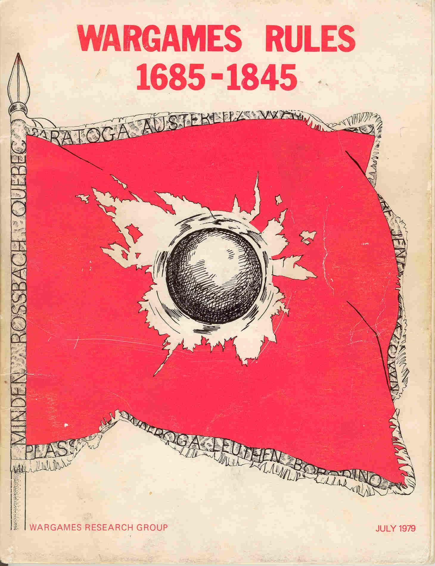 Coperta Wargames Rules 1685-1845