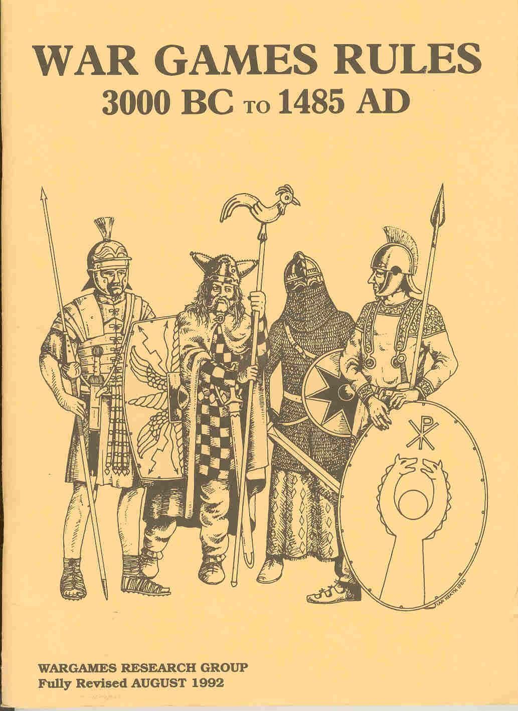 Coperta War Games Rules 3000 BC to 1485 AD