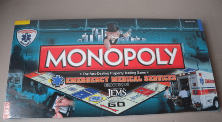 Monopoly: Emergency Medical Services Edition box art