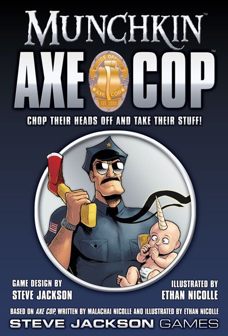 Munchkin Axe Cop box art