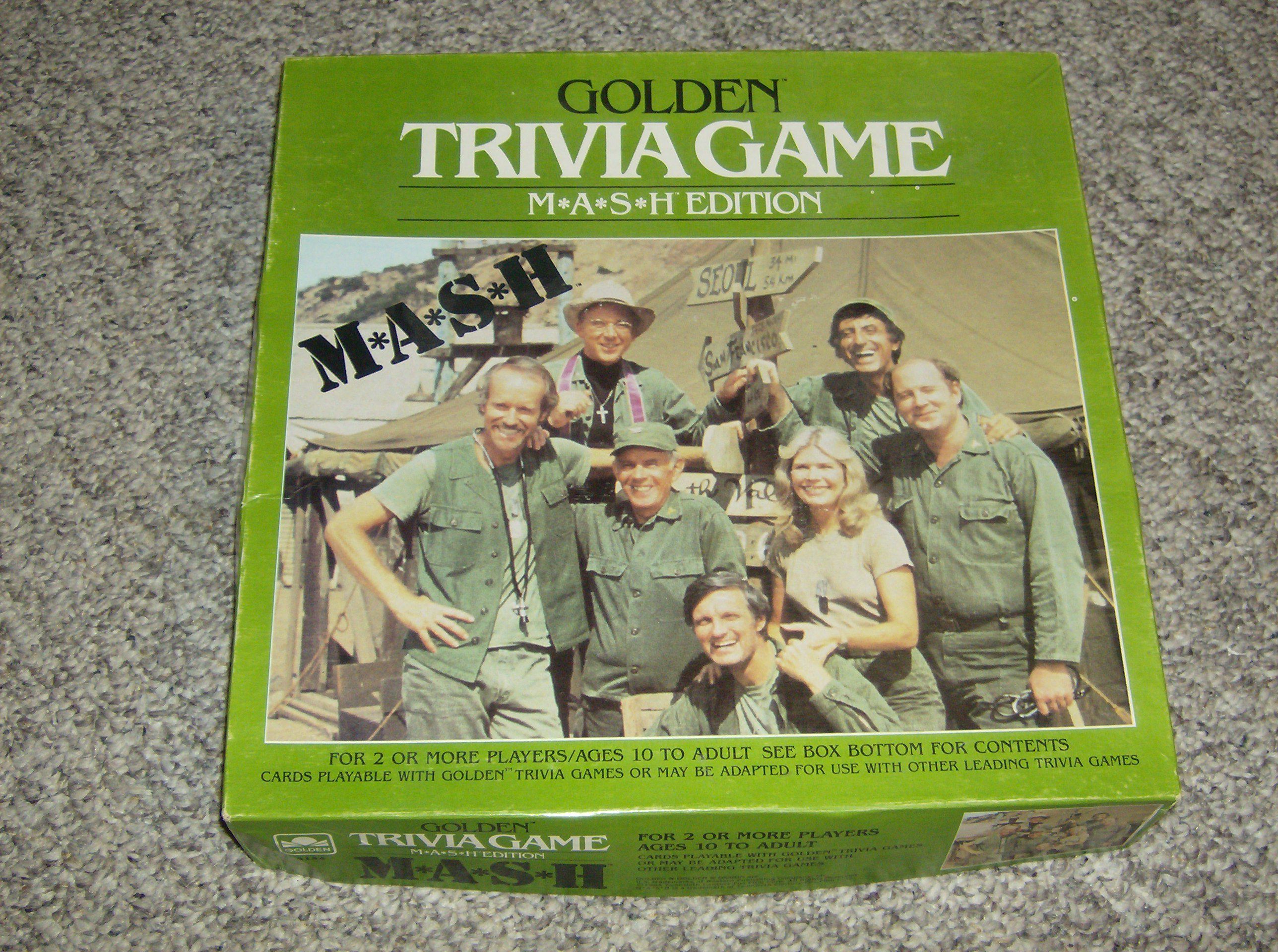 Golden Trivia Game: M*A*S*H Edition box art