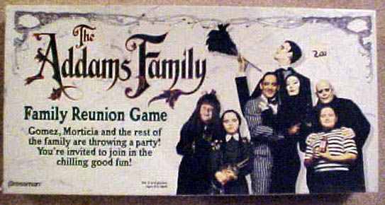 The Addams Family Family Reunion Game doboz