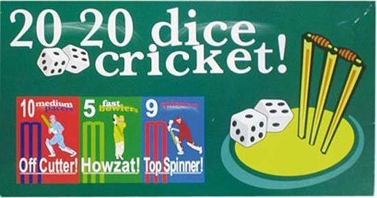 20 20 Dice Cricket box art