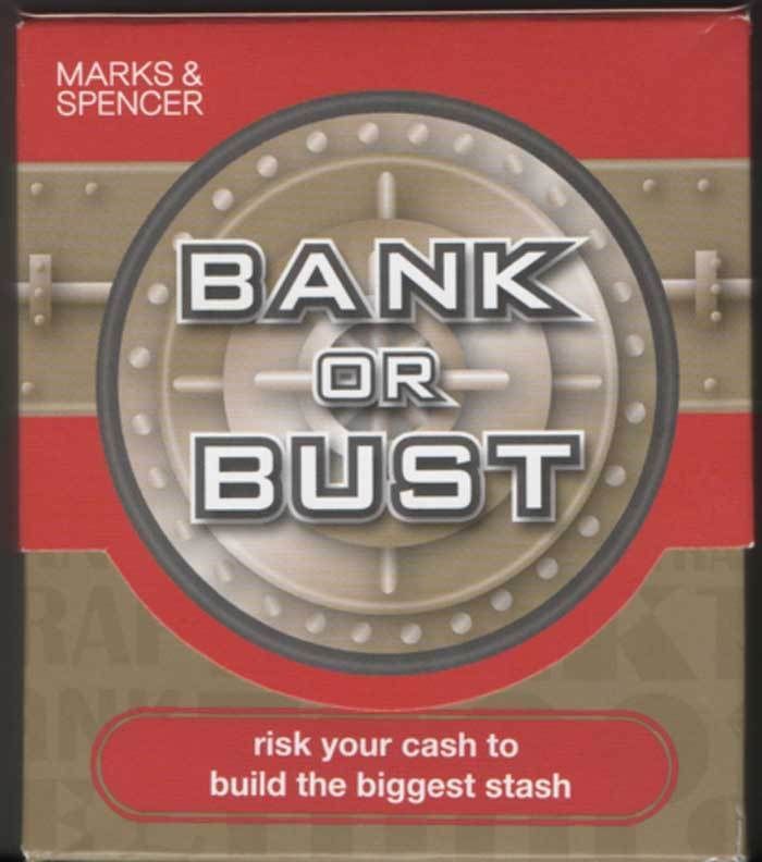 Bank or Bust box art