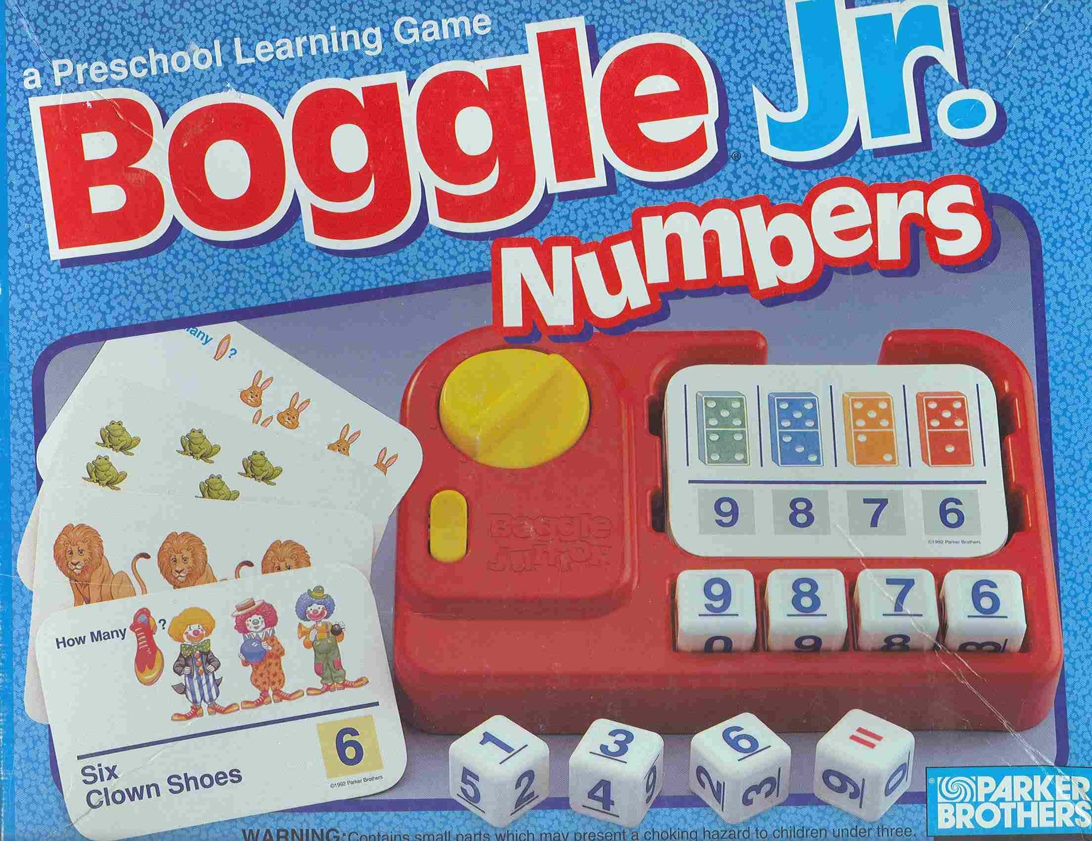 Coperta Boggle Jr. Numbers