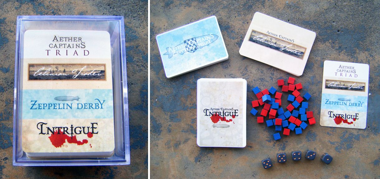Coperta Aether Captains: Triad