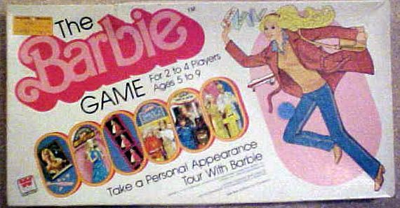 The Barbie Game box art