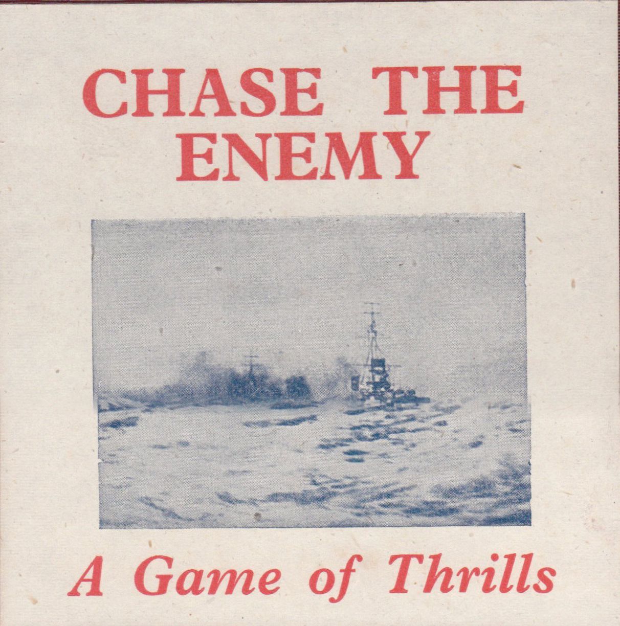 Chase the Enemy box art