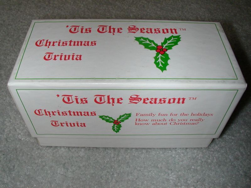 ‘Tis the Season: Christmas Trivia box art