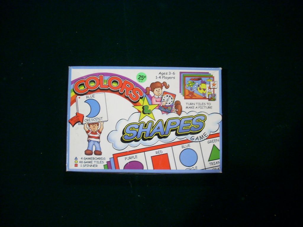 Colors & Shapes Game box art
