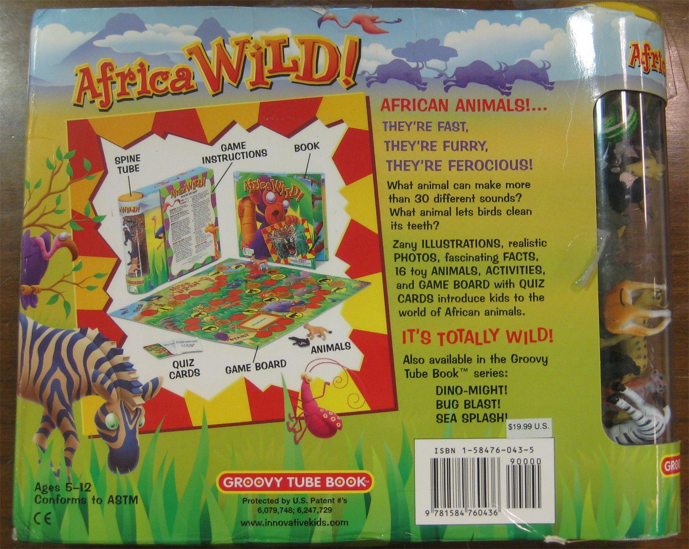 Africa Wild! doboz