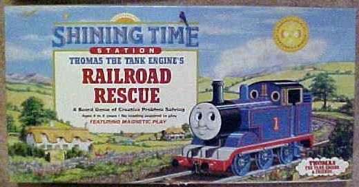 Thomas the Tank Engine's Railroad Rescue Board Game doboz