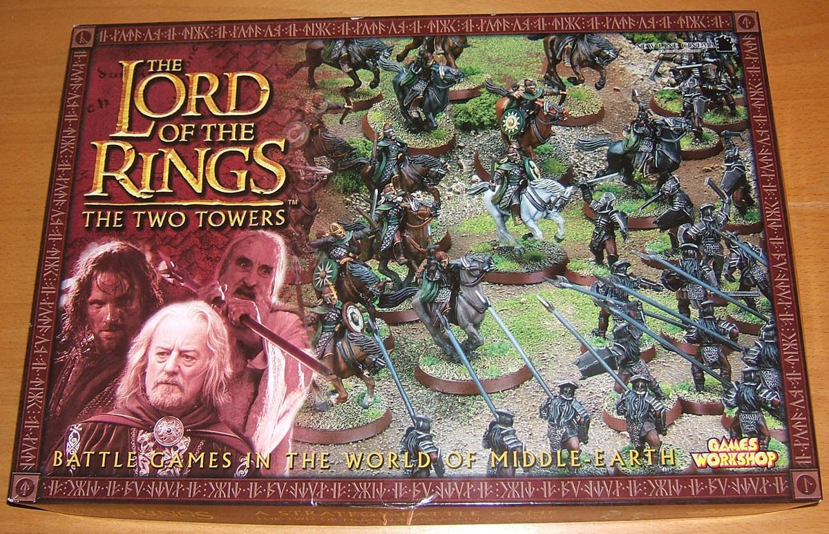 The Lord of the Rings: The Two Towers box art