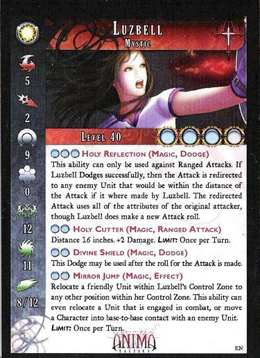 Anima Tactics: Luzbell doboz