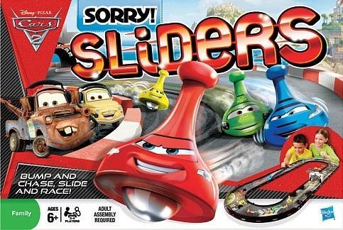 Disney Pixar Cars 2 Sorry Sliders: World Grand Prix Race Edition doboz