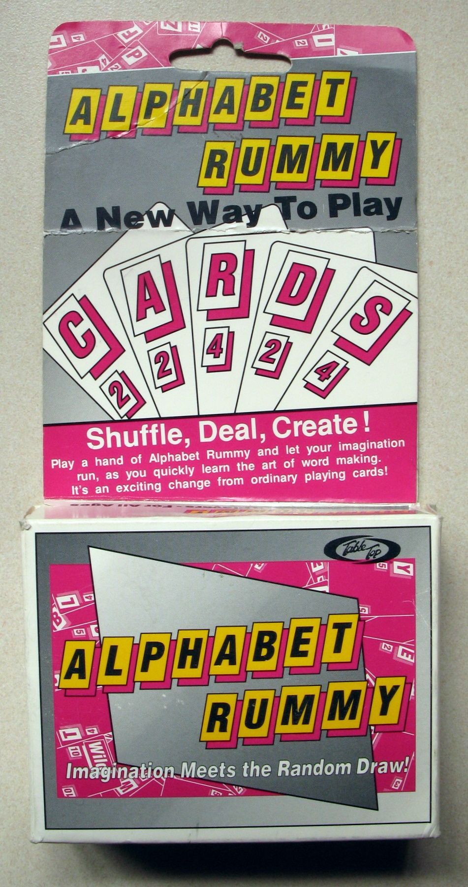 Coperta Alphabet Rummy