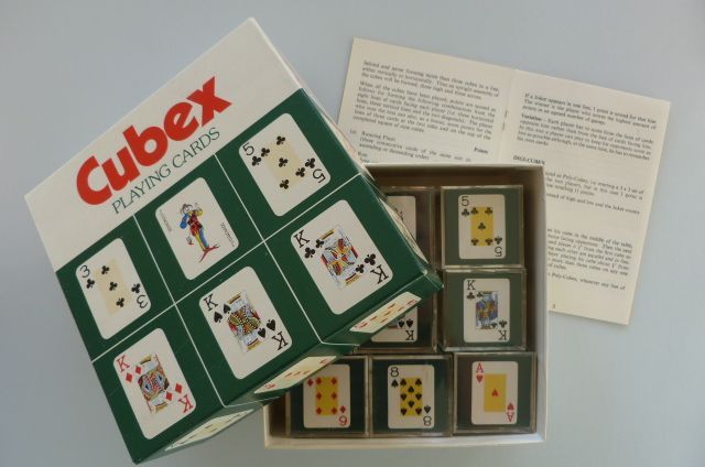 Cubex Playing Cards box art