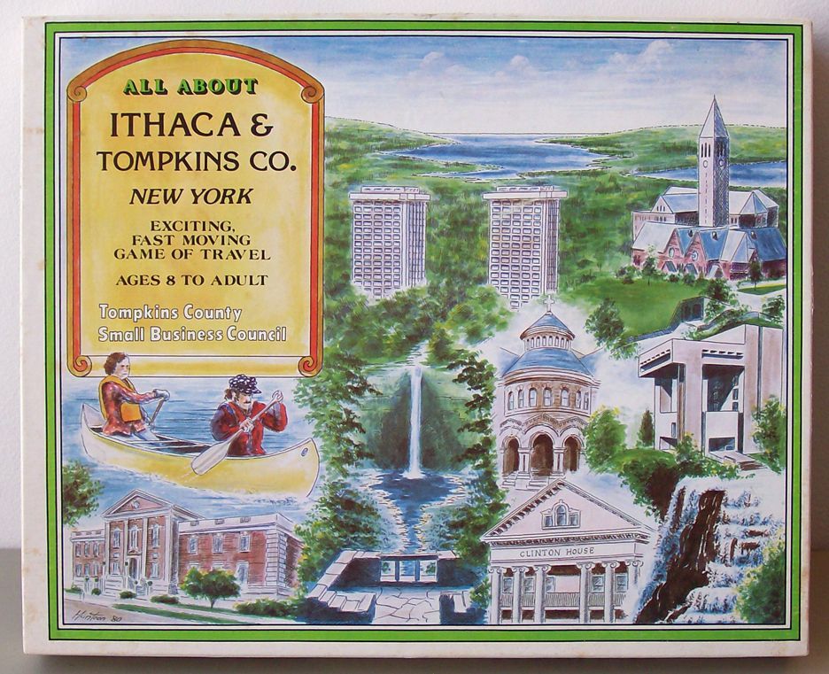 Coperta All About Ithaca & Tompkins County, NY