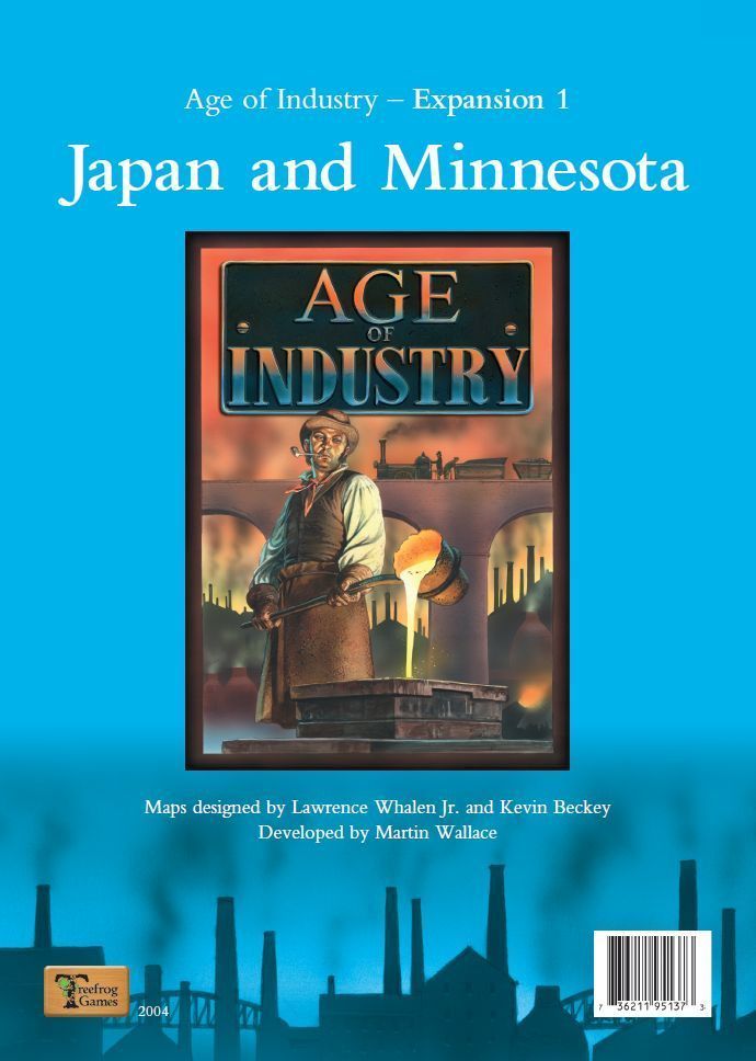 Coperta Age of Industry Expansion #1: Japan and Minnesota