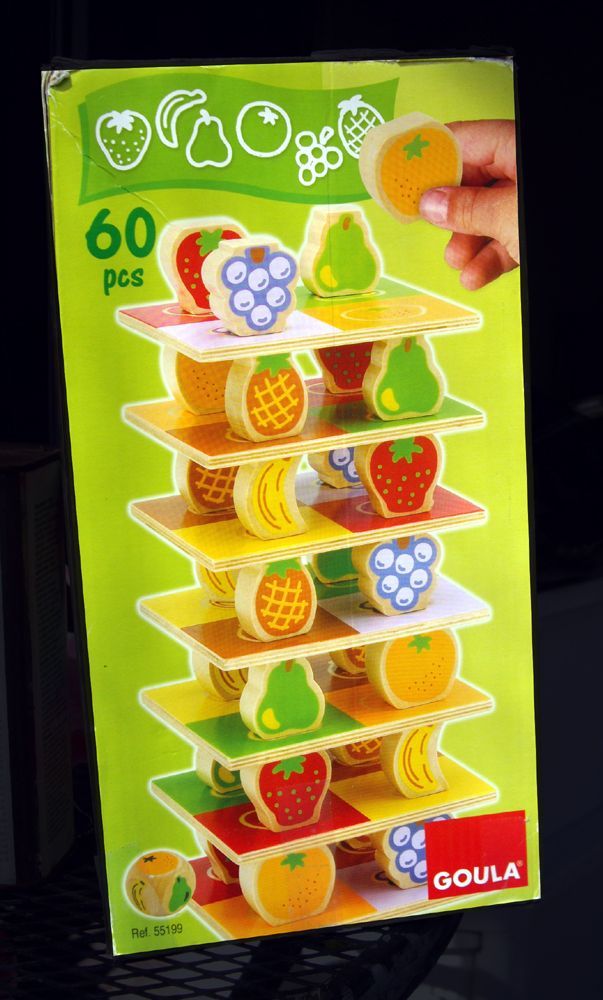 Tower of fruits box art