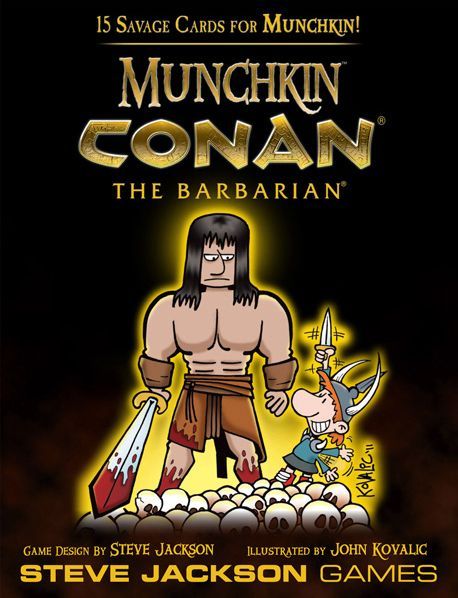 Munchkin: Conan the Barbarian box art