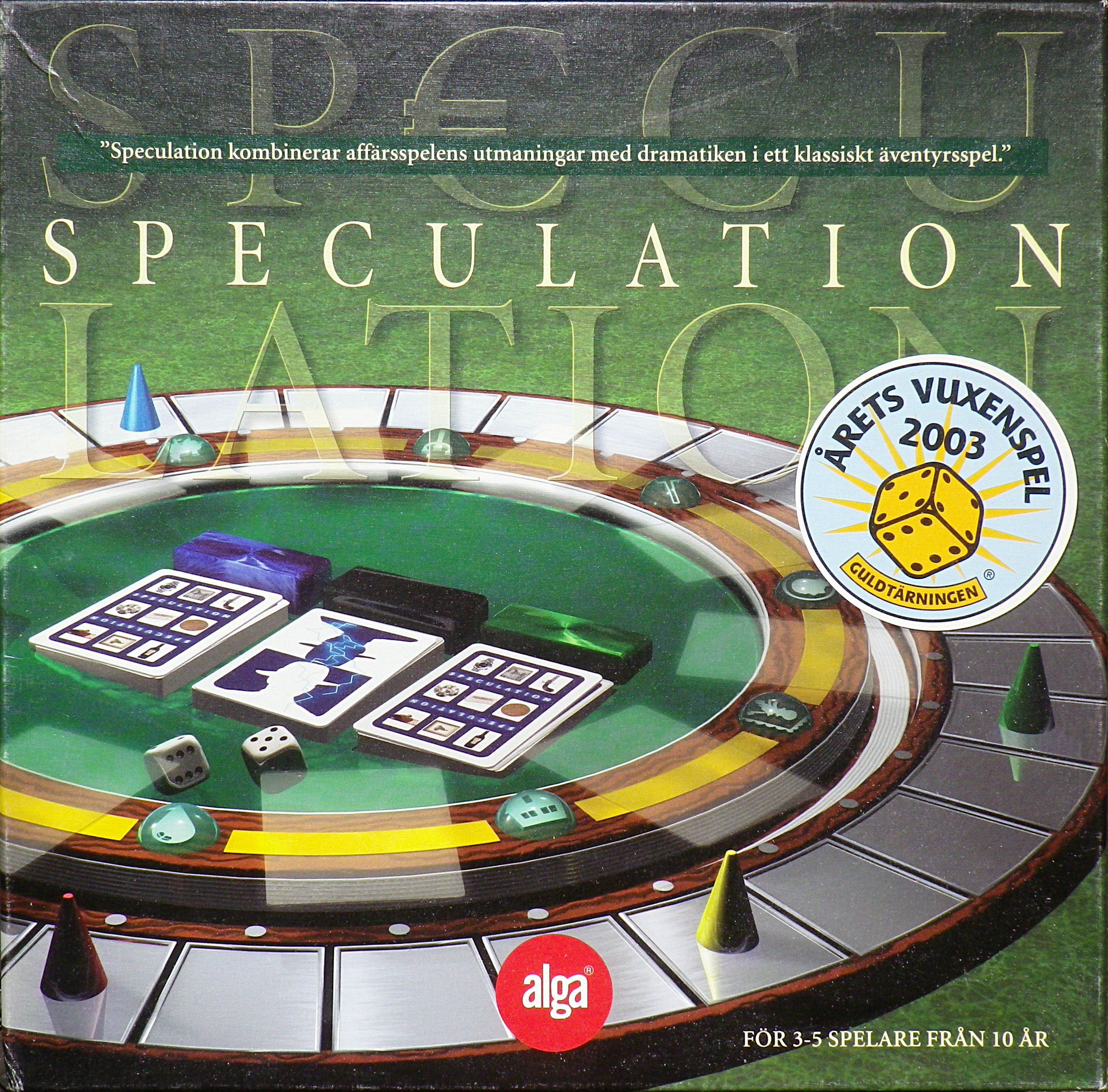 Speculation box art